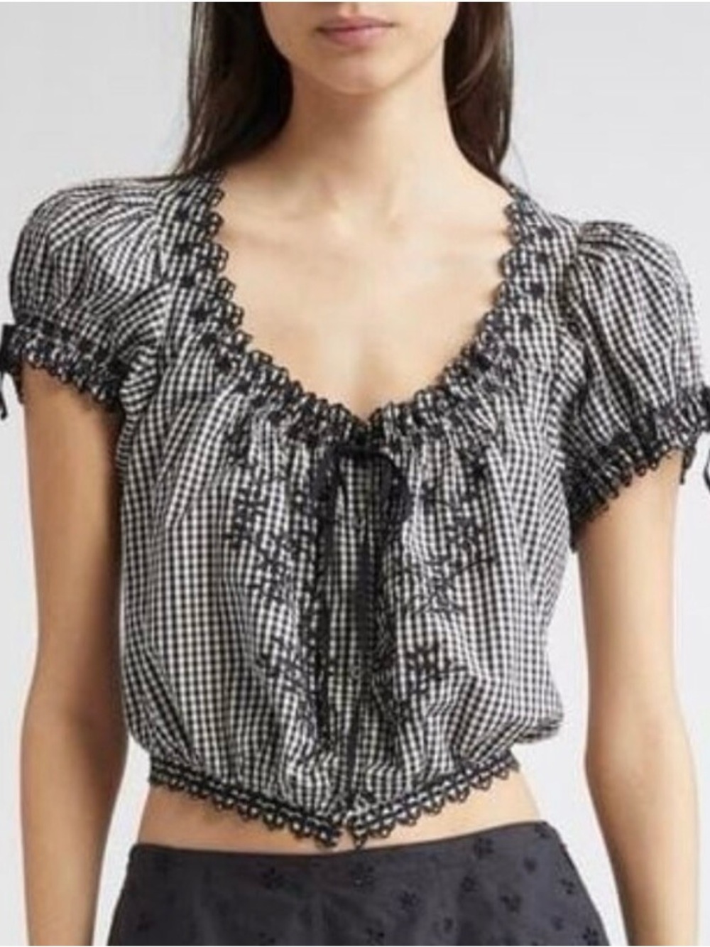 ISO!!!! Doen Nera Gingham Top